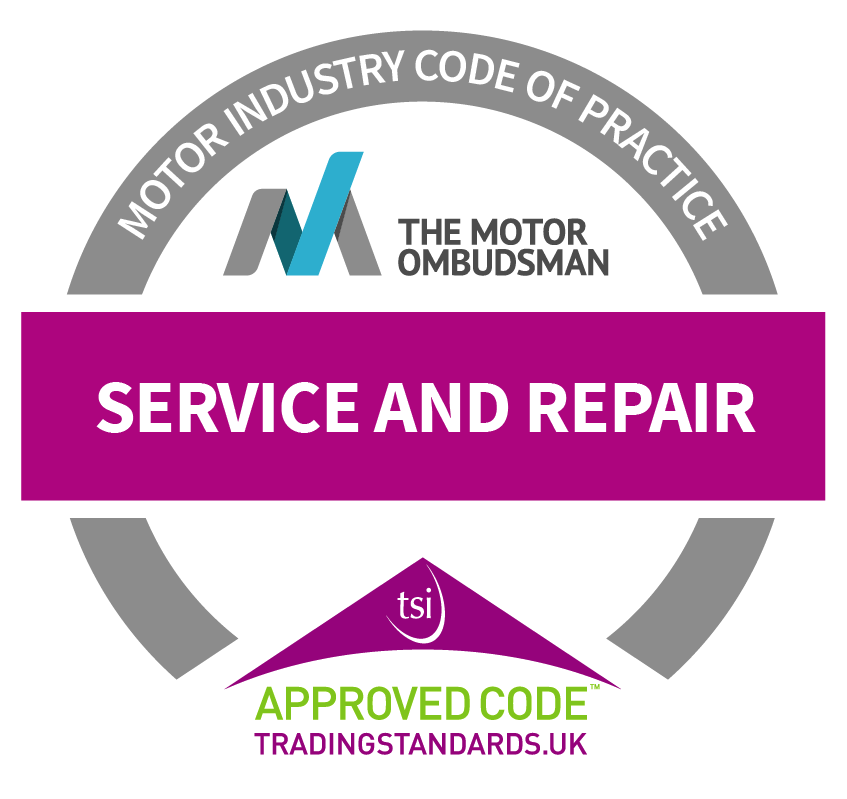The Motor Ombudsman Service and Repair Code of Practice, approved by the Chartered Trading Standards Institute